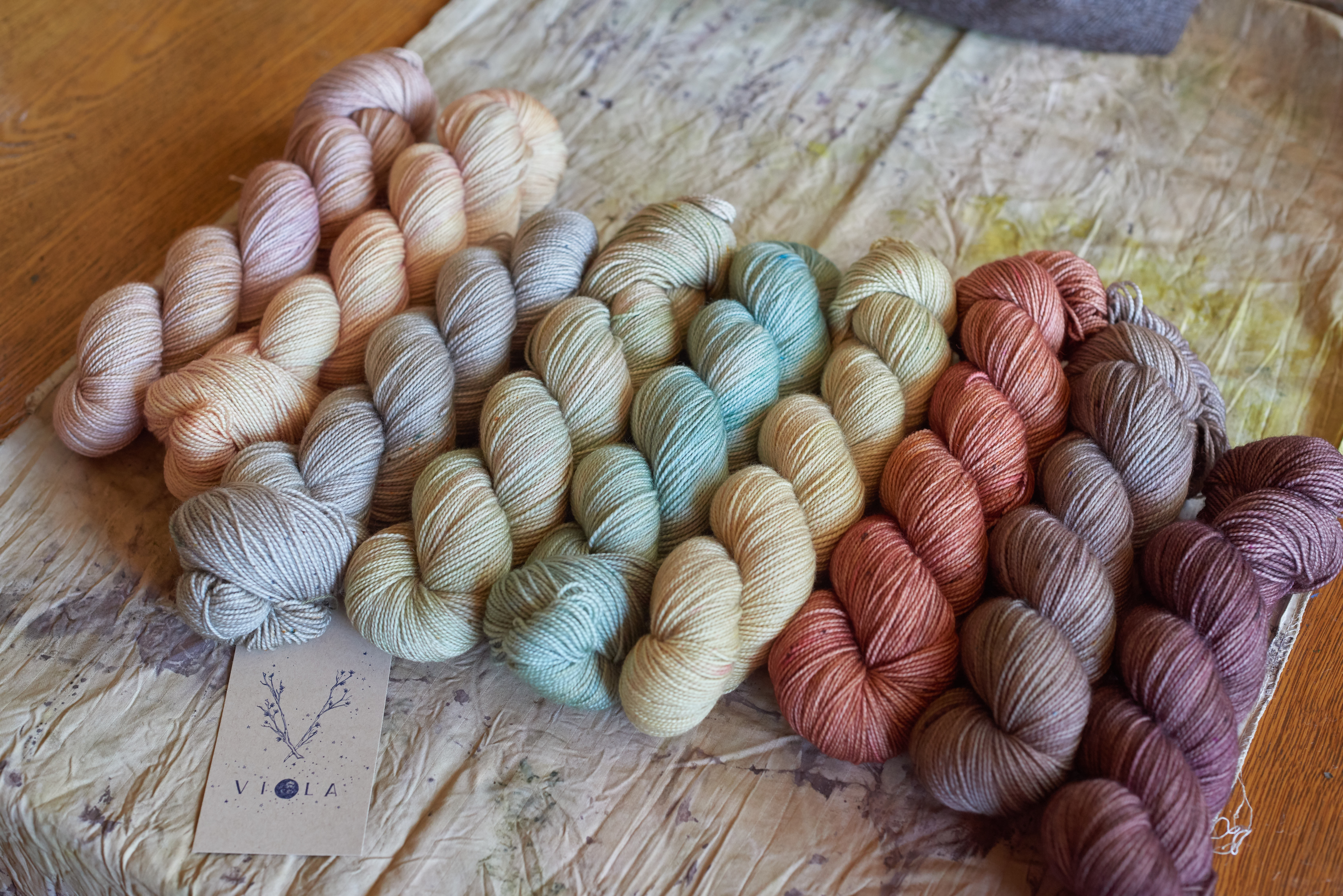 Viola Yarns ready to ship to Loop London 4