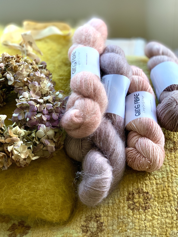 Dreamy new Spring and Summer colour from Qing Fibre