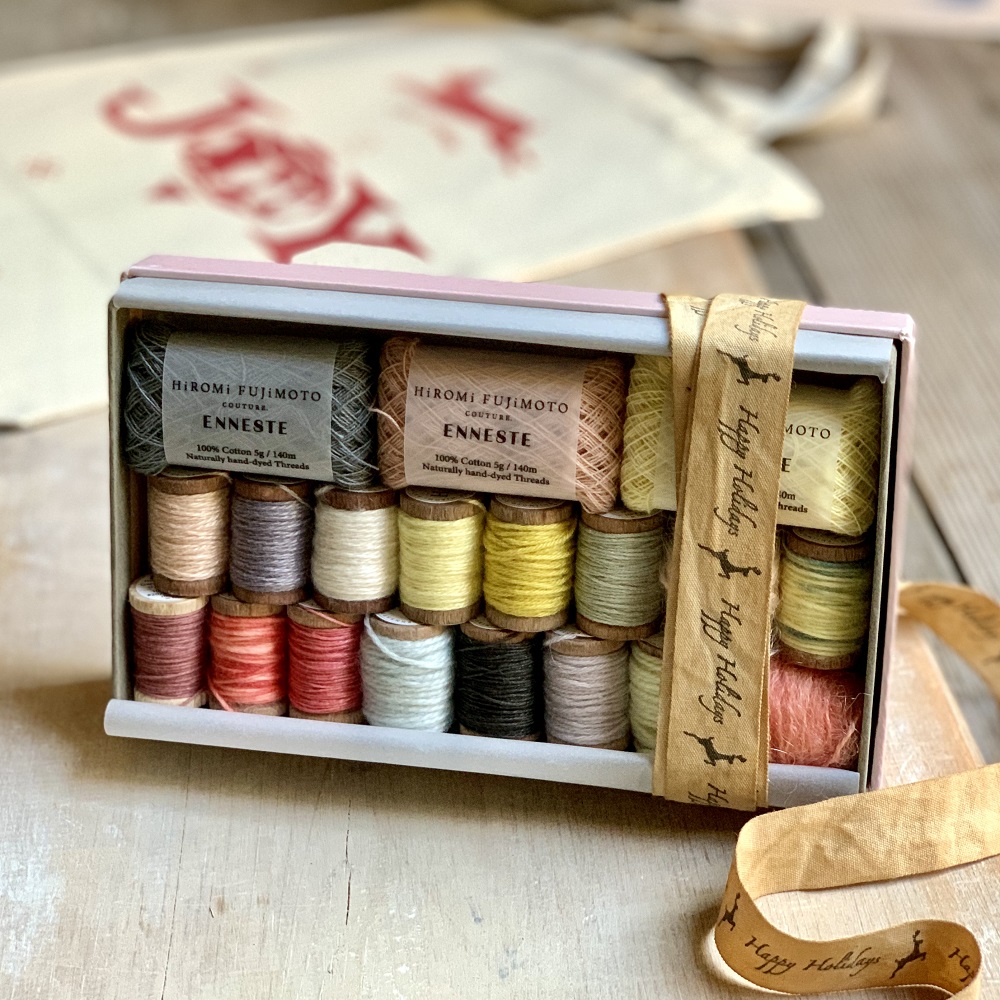 Exquisite Gift Boxes of Naturally Dyed Threads from Japan!