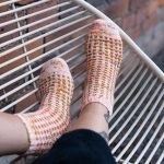 Gauffre Sock in LBA from 52 Weeks of Socks Vol 2