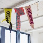 Degen Two Daisies Scarflette at Loop London