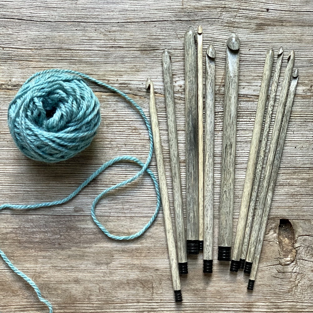 Crochet Kit DIY Mushroom Crochet Kit With Knitting Yarn Needles