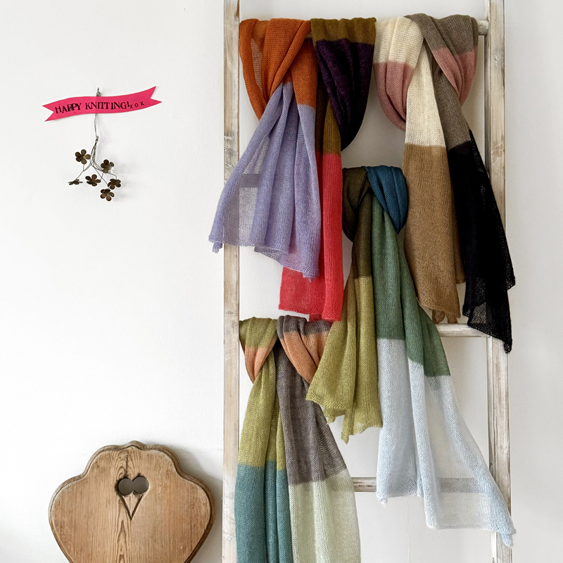 ITO Osaka Scarf Kit in Four New Colourways We Love