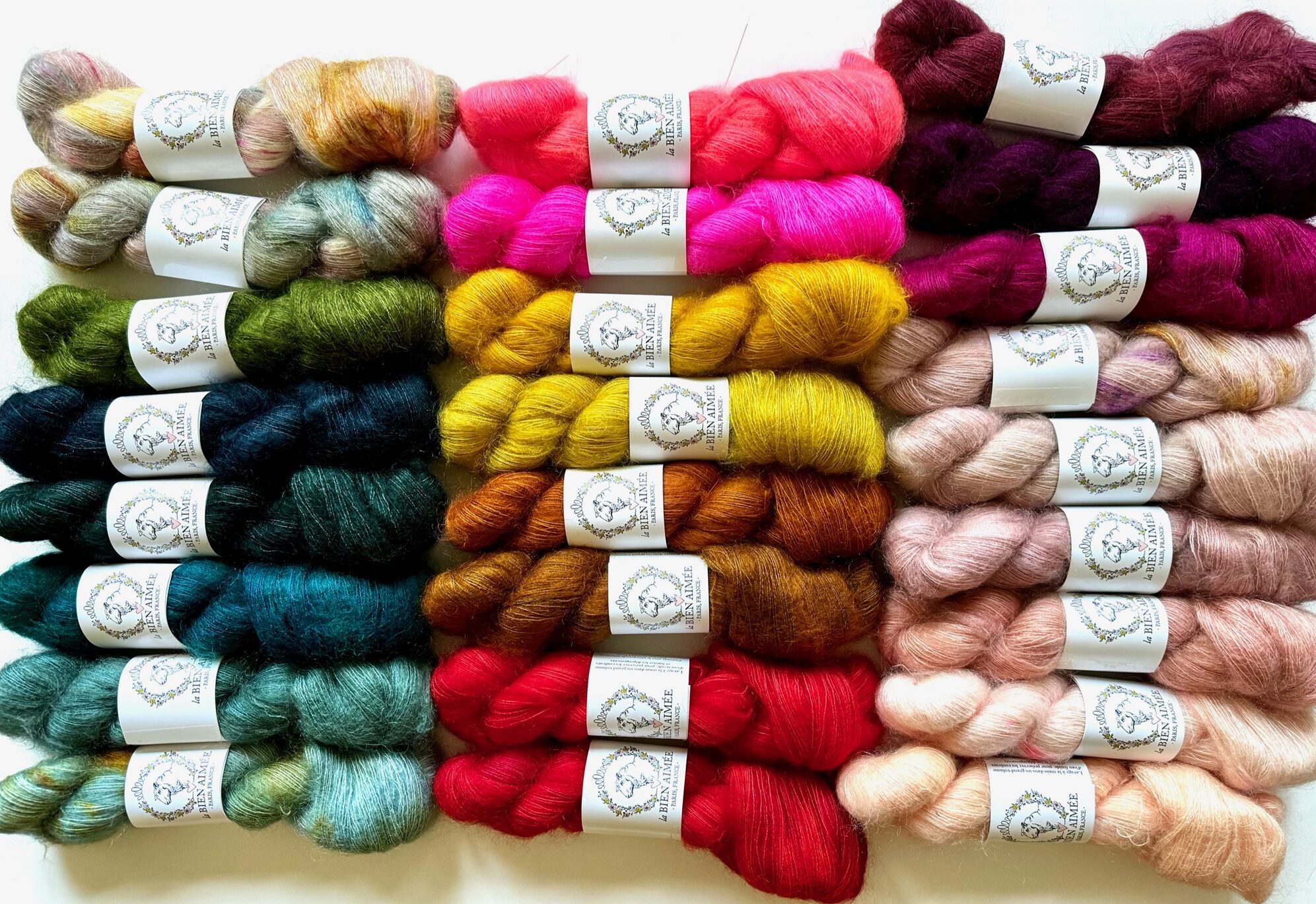 Mohair Silk Dreams Come True with Brand New Soyeux by La Bien Aimée