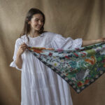 Nathalie Lete Hedgehog Scarf at Loop London